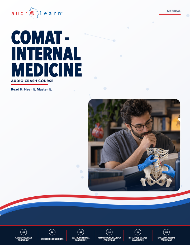 COMAT - Internal Medicine AudioLearn eBook cover