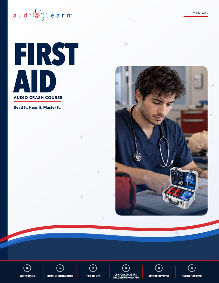First Aid AudioLearn eBook cover