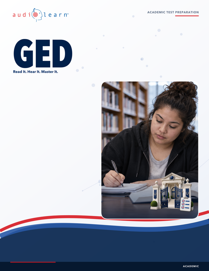 GED AudioLearn eBook cover