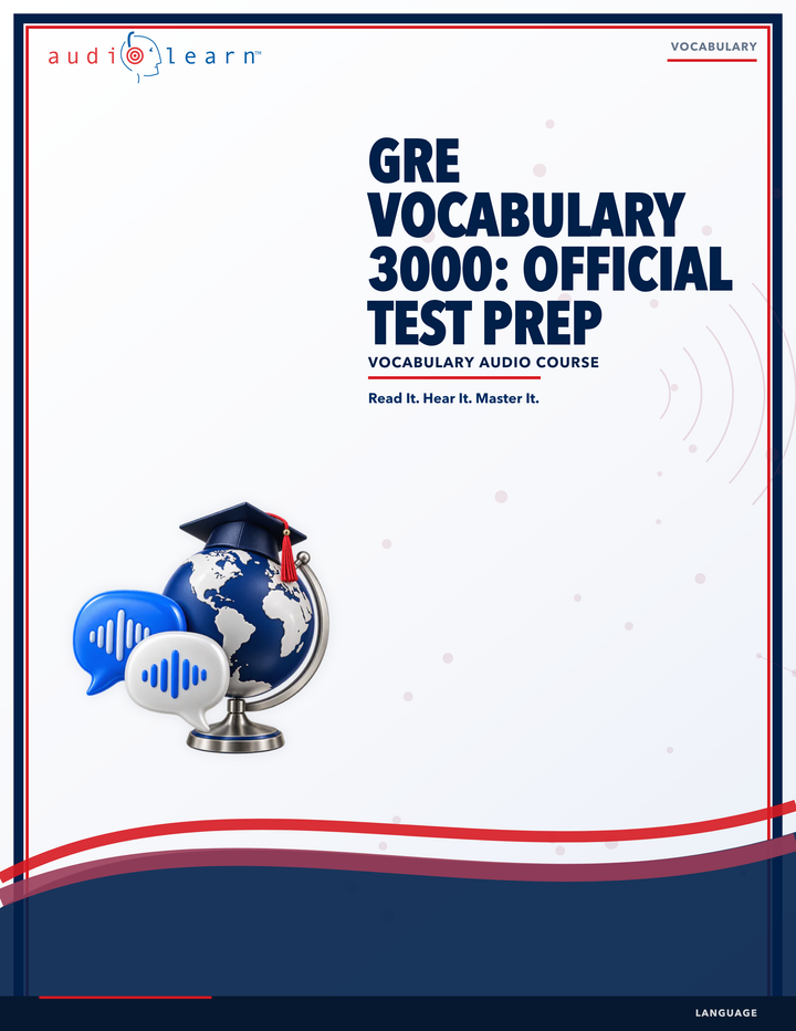 GRE Vocabulary 3000: Official Test Prep AudioLearn eBook cover