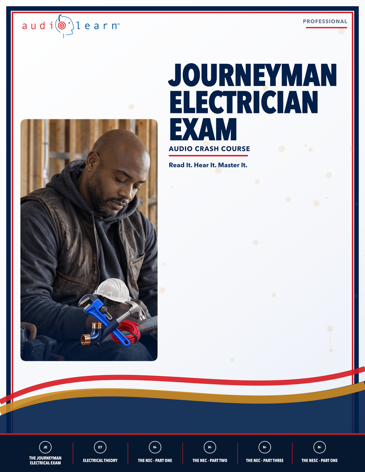 Journeyman Electrician Exam AudioLearn eBook cover