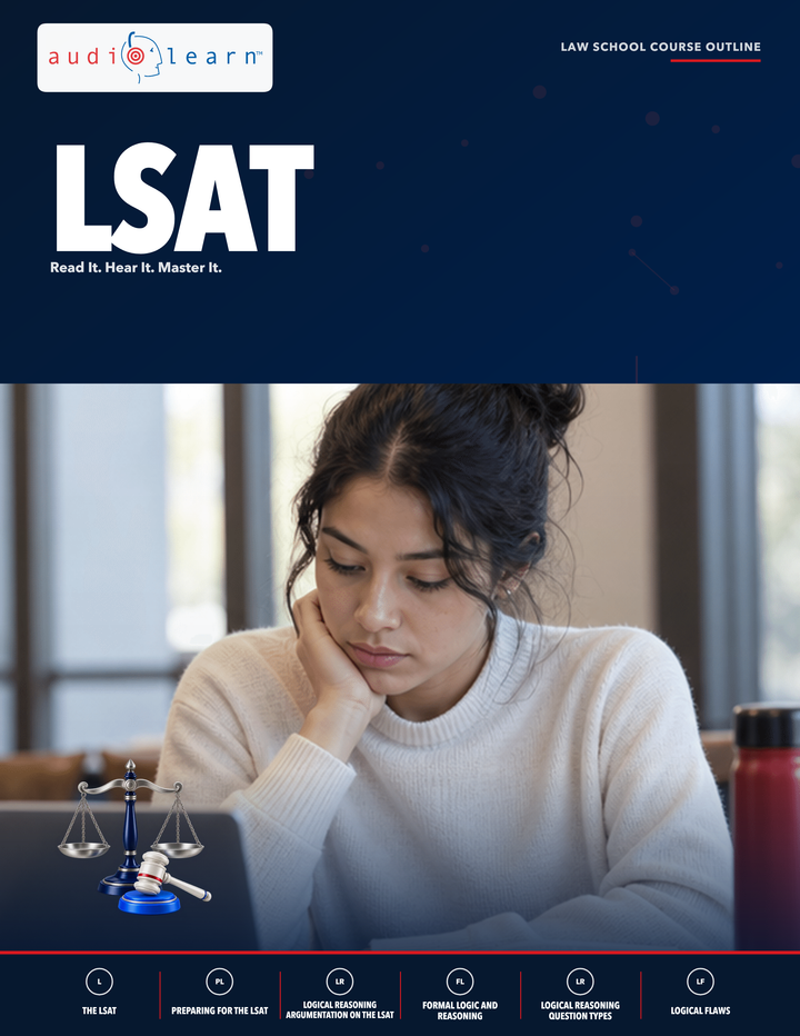 LSAT AudioLearn eBook cover