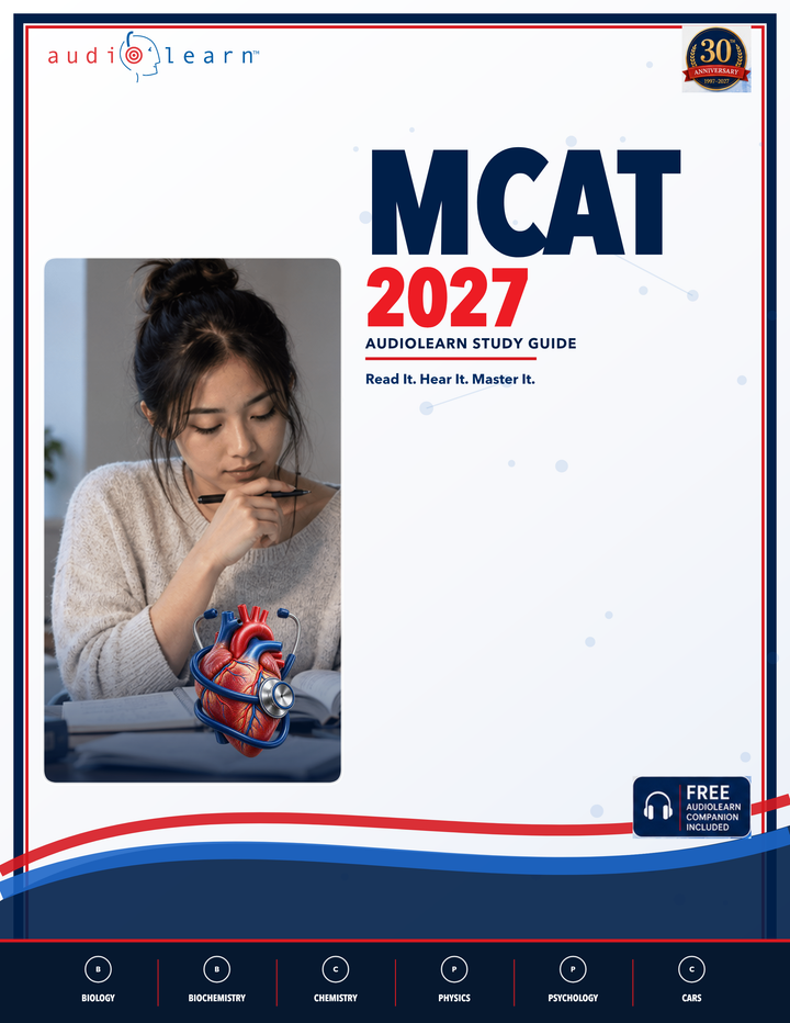 MCAT AudioLearn eBook cover