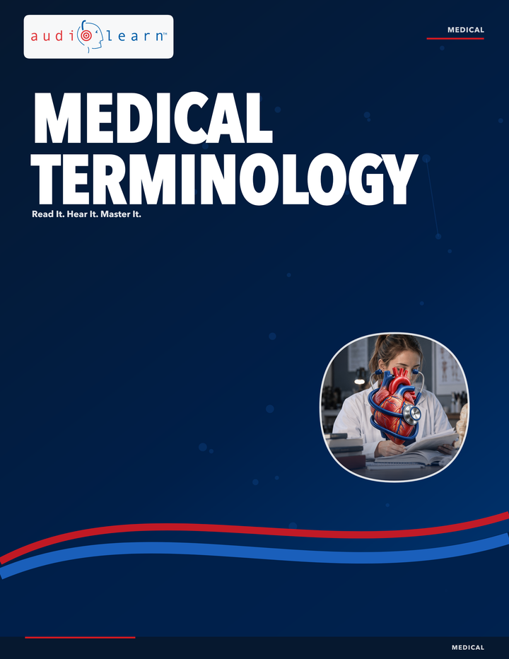 Medical Terminology AudioLearn eBook cover