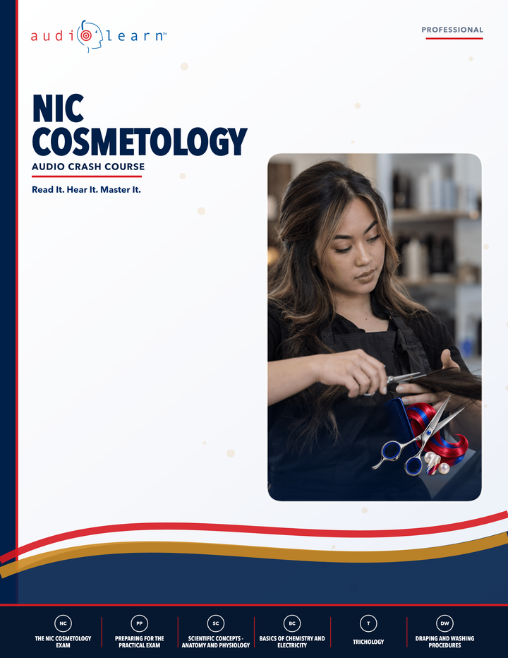 NIC Cosmetology AudioLearn eBook cover