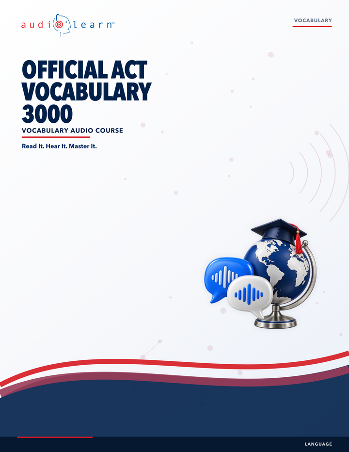 Official ACT Vocabulary 3000 AudioLearn eBook cover