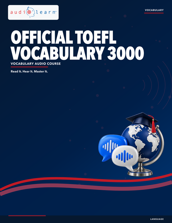 Official TOEFL Vocabulary 3000 AudioLearn eBook cover