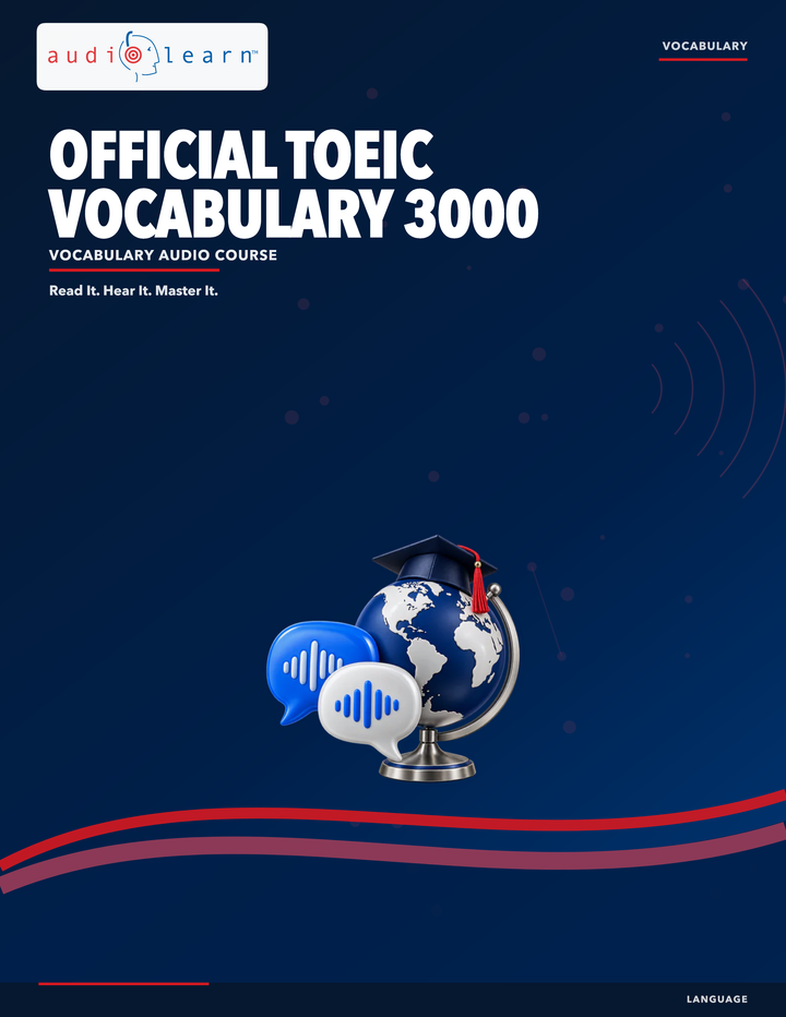 Official TOEIC Vocabulary 3000 AudioLearn eBook cover