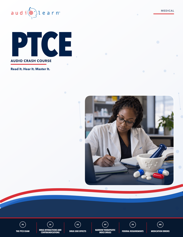 PTCE AudioLearn eBook cover