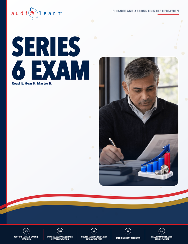 Series 6 Exam AudioLearn eBook cover