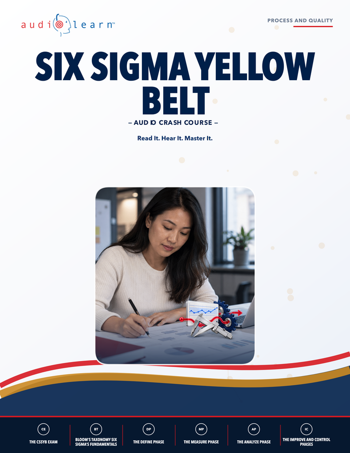 Six Sigma Yellow Belt AudioLearn eBook cover
