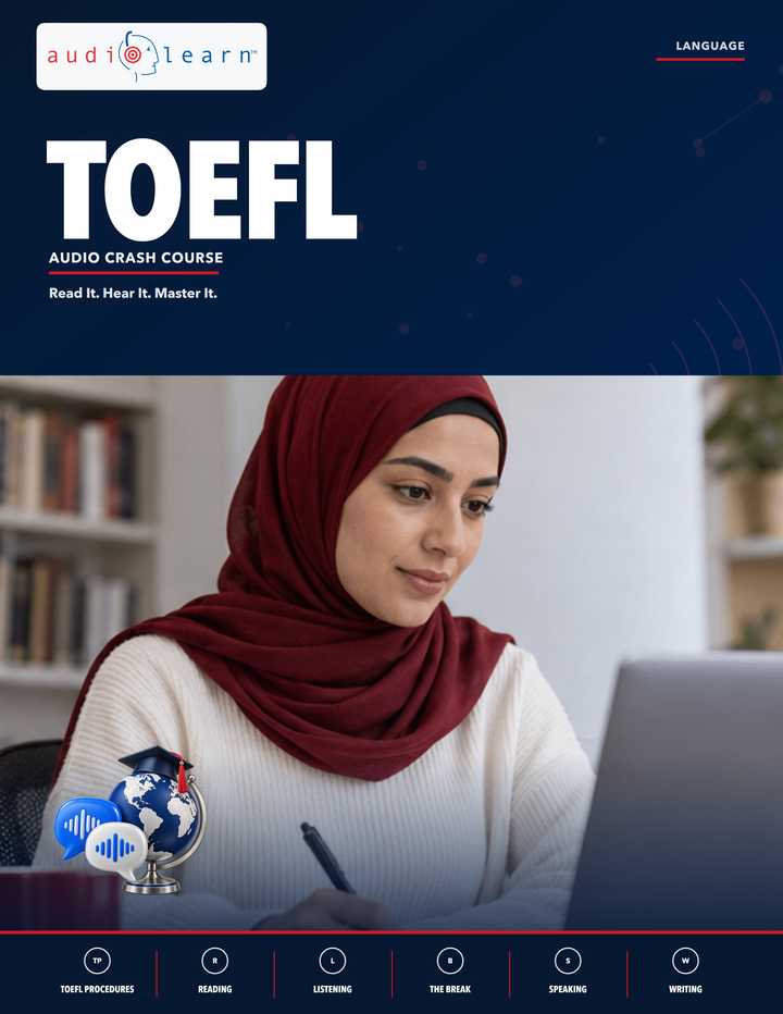 TOEFL AudioLearn eBook cover