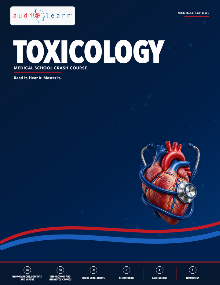Toxicology AudioLearn eBook cover