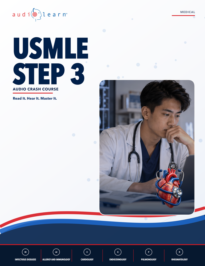 USMLE Step 3 AudioLearn eBook cover