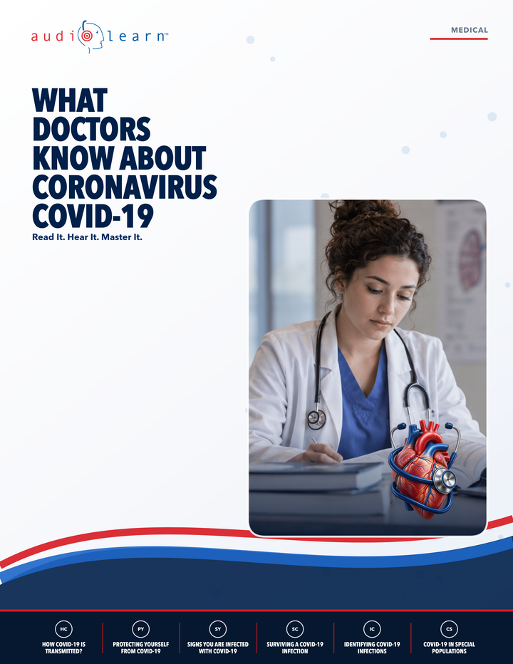 What Doctors Know About Coronavirus COVID-19 AudioLearn eBook cover
