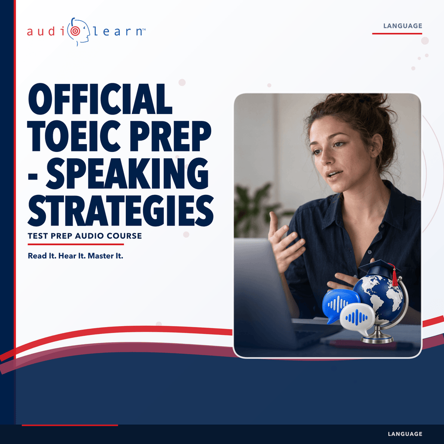 Official TOEIC Prep - Speaking Strategies audio course cover