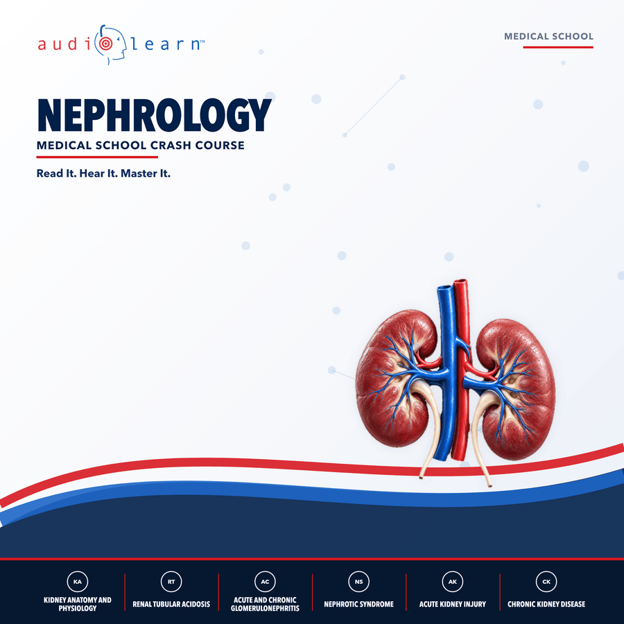 Nephrology audio course cover