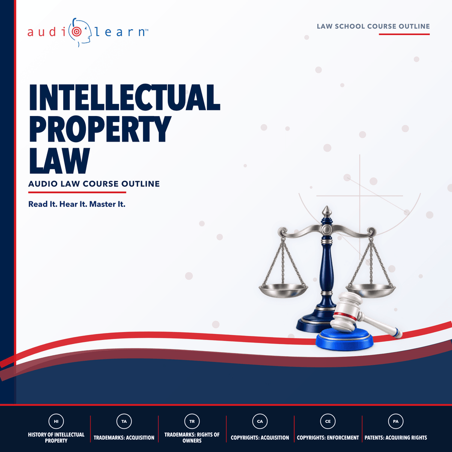 Intellectual Property Law audio course cover