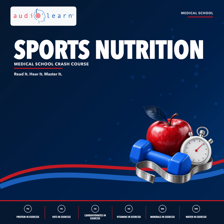 Sports Nutrition AudioLearn study guide cover