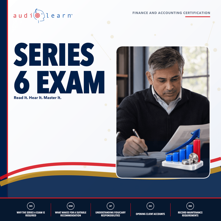 Series 6 Exam audio course cover