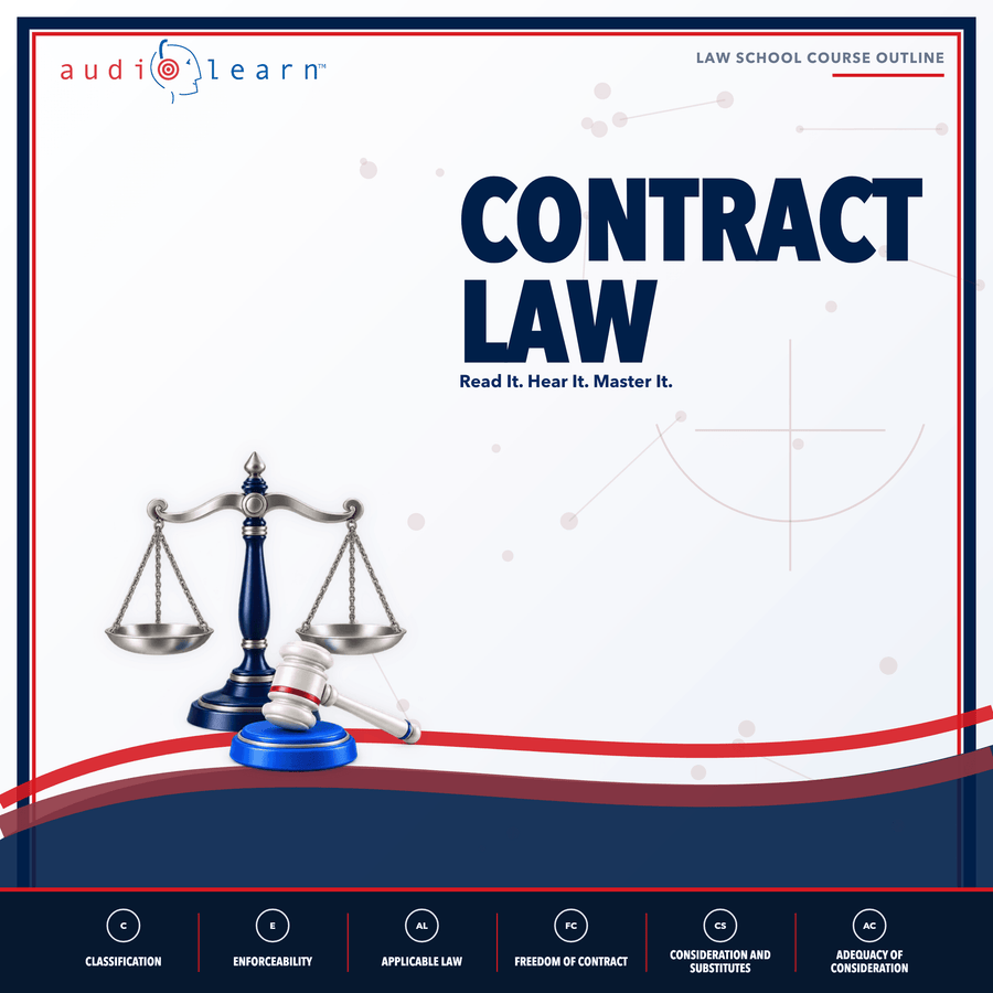 Contract Law audio course cover