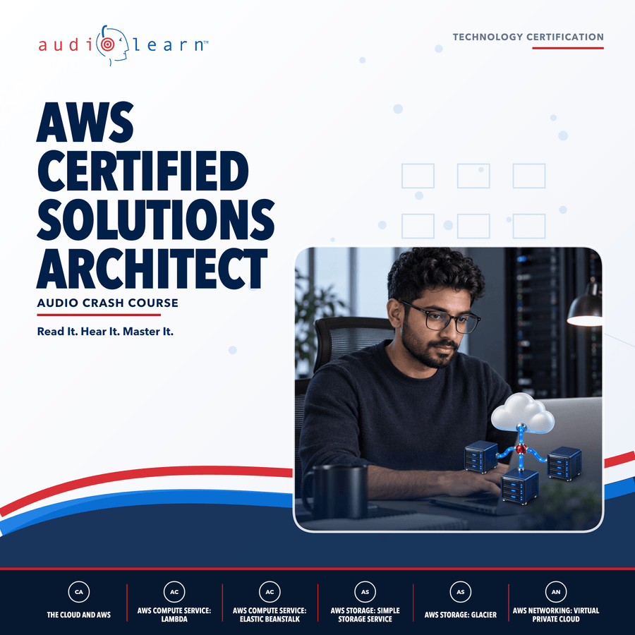 AWS Certified Solutions Architect audio course cover