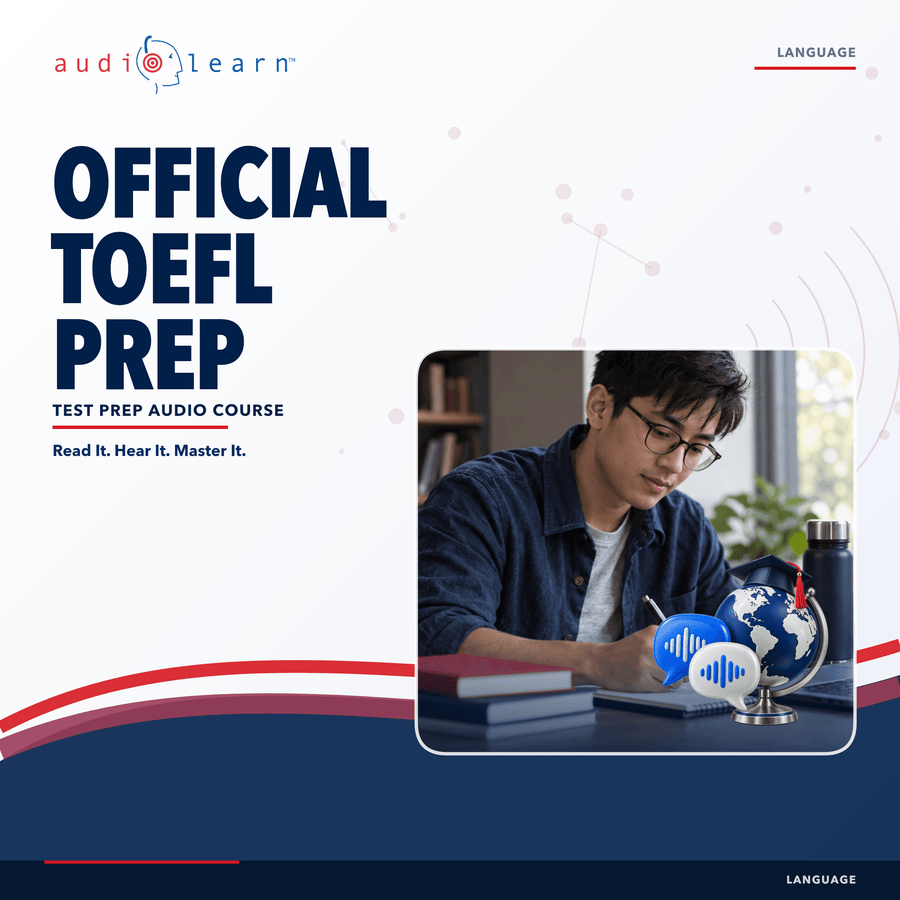 Official TOEFL Prep audio course cover