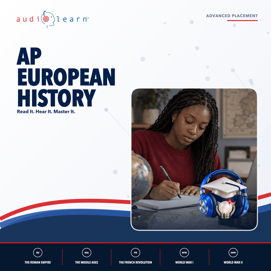 AP European History Audio Course and Exam Review audio course cover