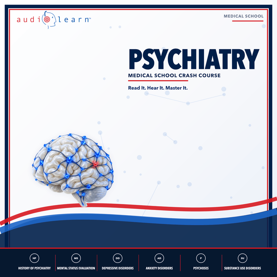 Psychiatry audio course cover