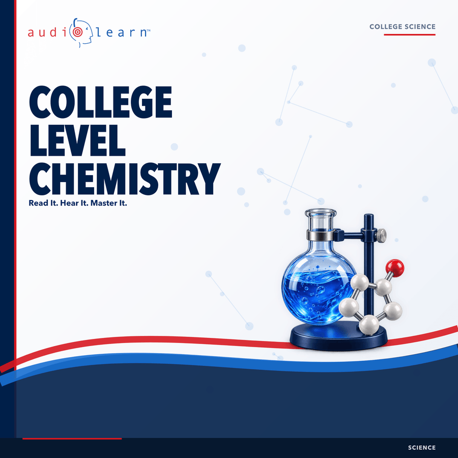College Level Chemistry audio course cover