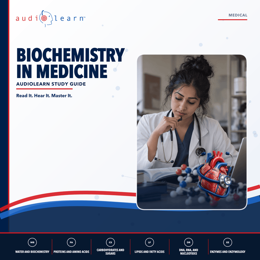 Biochemistry in Medicine audio course cover