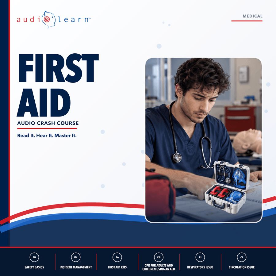 First Aid audio course cover