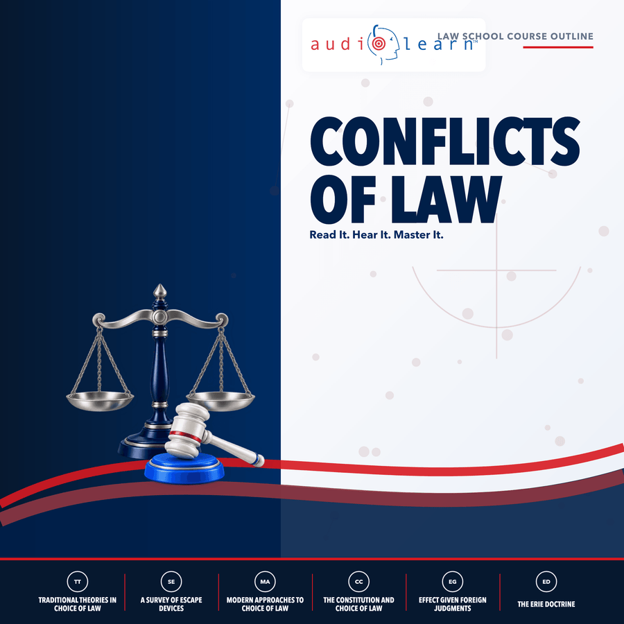 Conflicts of Law audio course cover