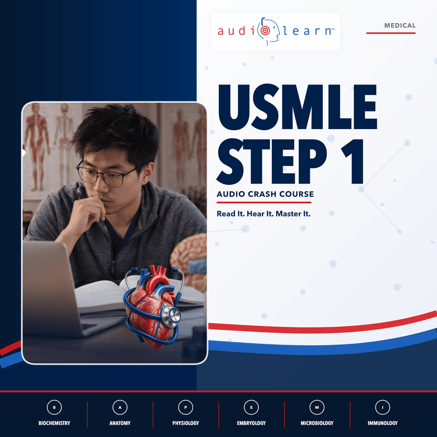 USMLE Step I audio course cover