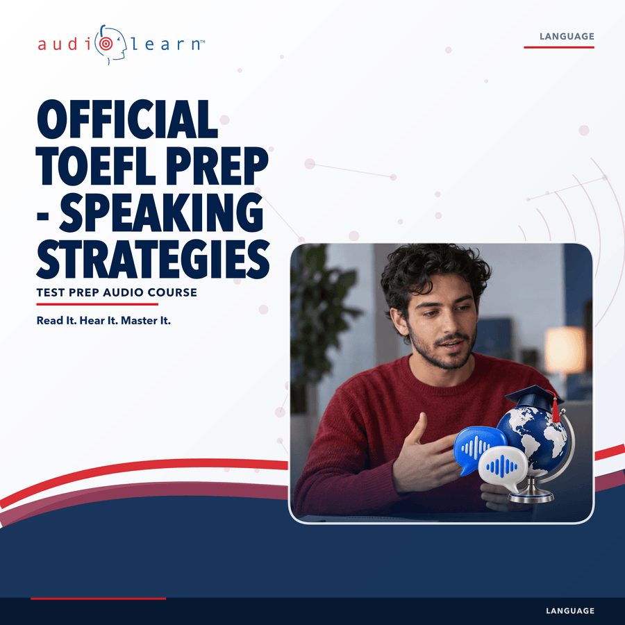 Official TOEFL Prep - Speaking Strategies audio course cover