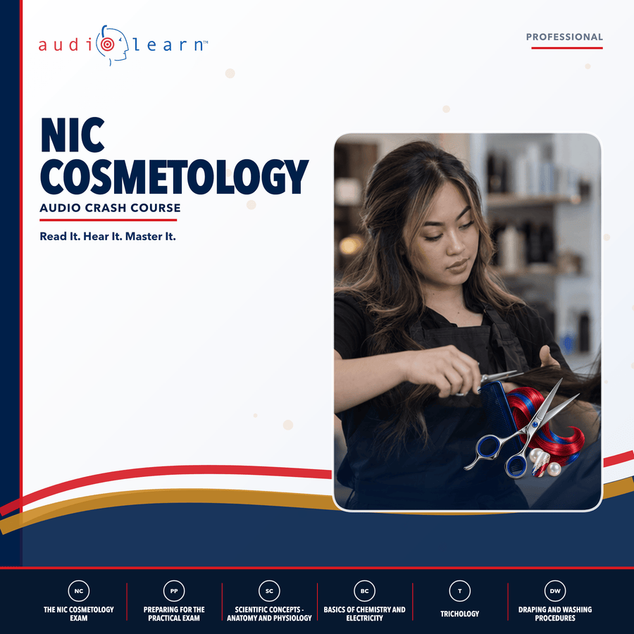 NIC Cosmetology audio course cover