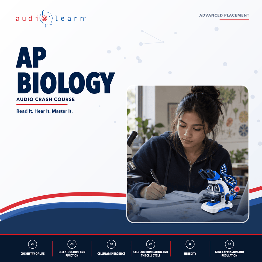 AP Biology audio course cover