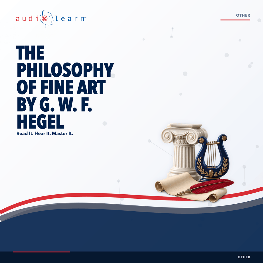 Philosophy of Fine Art by Georg Wilhelm Friedrich audio course cover