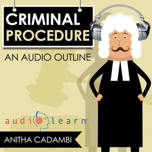 Criminal Procedure audio course test prep