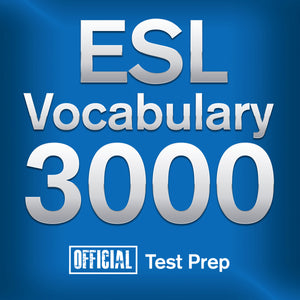 ESL Vocabulary words test prep audio learning crash course