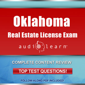 Oklahoma Real Estate License Exam practice test questions online audio review