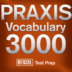 PRAXIS Vocabulary words test prep review audio course