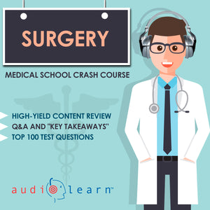 Surgery Medical School online audio course study guide test prep
