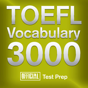 TOEFL Vocabulary words test prep review audio course
