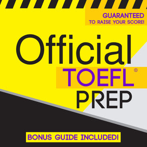 TOEFL prep book practice exam online audio course review