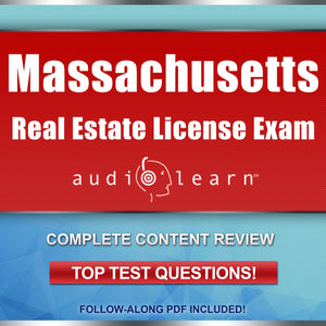Massachusetts Real Estate License Exam practice test questions online audio course