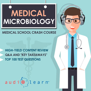 Medical Microbiology audiobook crash course practice questions