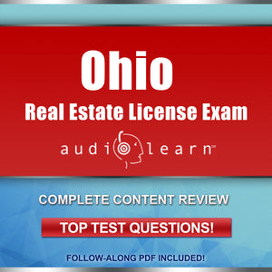 Ohio Real Estate License Exam practice test questions online audio review