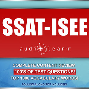 SSAT and ISEE online audio course study guide test prep practice questions